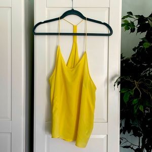 H&M yellow tank